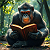 Poetry: Herein lies a jungle library, a green cathedral of leaf and light, where one wise ape, our...